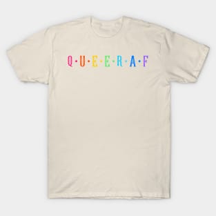 Queer AF LGBTQ Valentine's Day T-Shirt